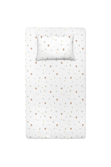 Simba Çarşaf Seti - 100x200x30+50x70 cm